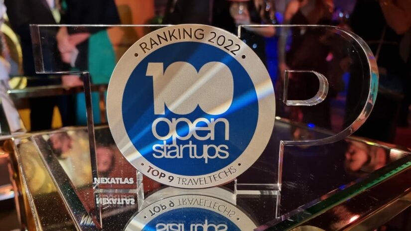NexAtlas é TOP 10 Traveltechs no Ranking 100 Open Startups 2022