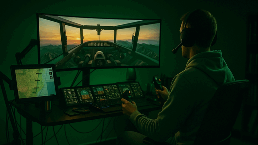 O que a simulação de voo ensina sobre a tomada de decisão