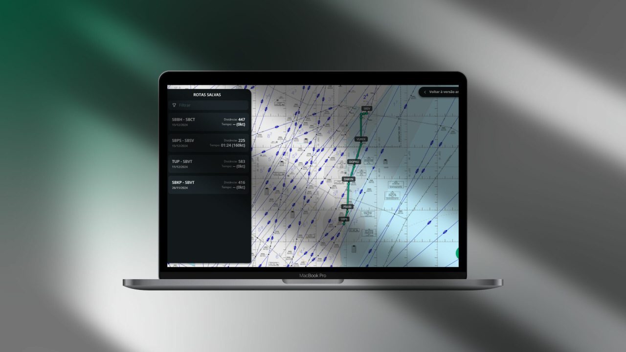 Aprenda a salvar rota nas plataformas NexAtlas.